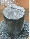 Vela decorativa plata 7*7cm