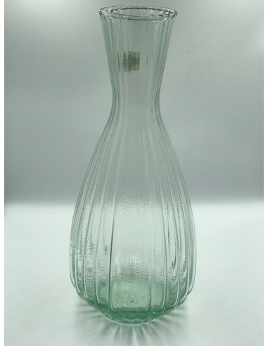 Jarrón cristal relieve 11*30cm