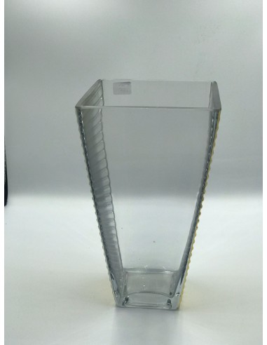 Jarrón cristal dorado 11*20cm