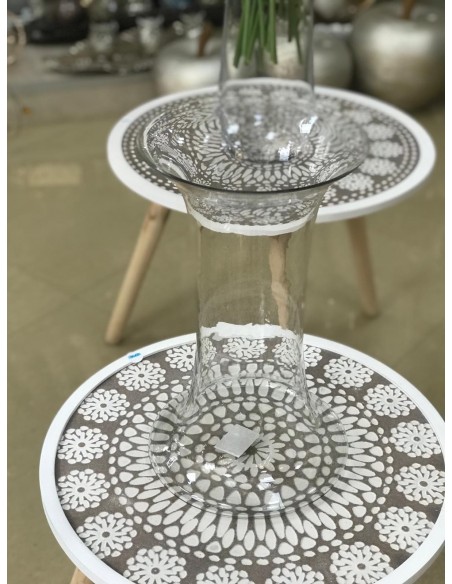 Jarrón cristal 18*39cm