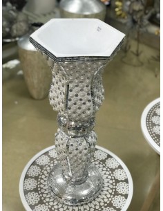 Jarrón perlas 23*60cm