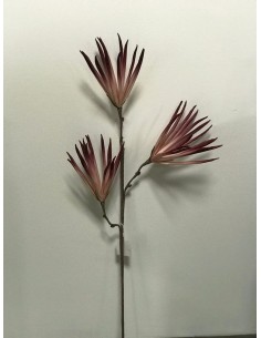 Vara flor rosa 100cm