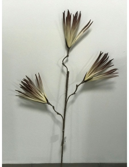 Vara flor morado 100cm