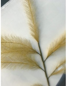 Vara plumas amarillo 90cm 2