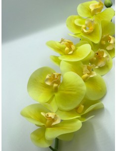Vara flor orquídea amarillo 90cm 2