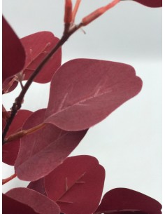 Vara hojas burdeos 90cm