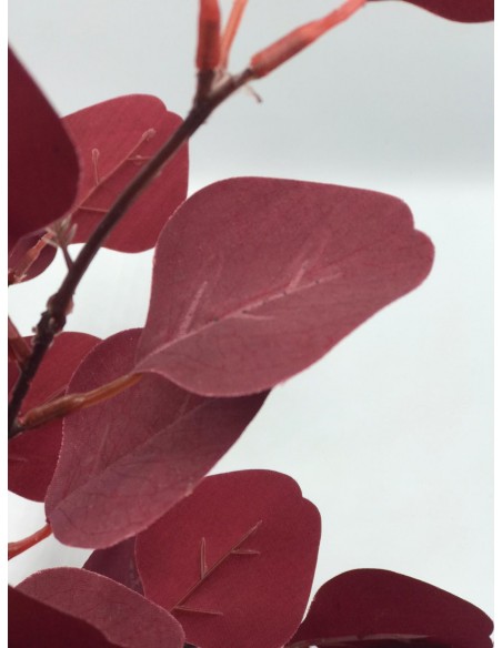 Vara hojas burdeos 90cm