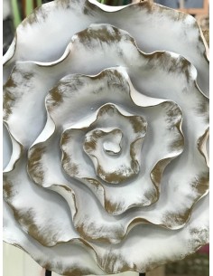 Figura flor relieve soporte 38*64cm 2