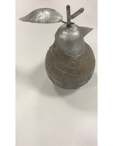 Figura pera hoja plata 17*9