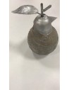 Figura pera hoja plata 17*9