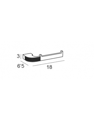 carmen Toallero bidet/ Portarrollos sin tapa