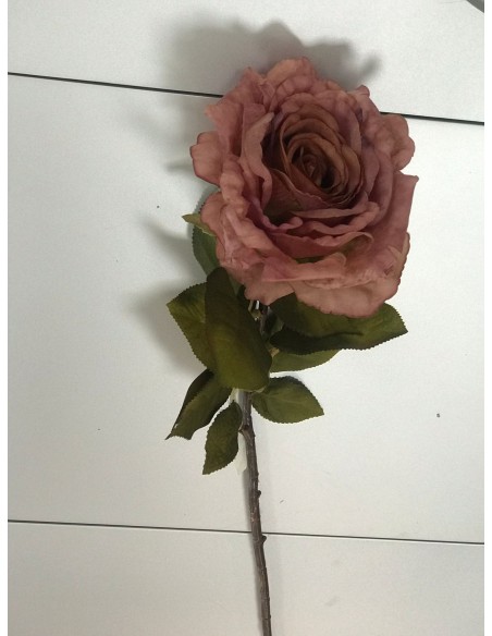 Vara flor rosa 75cm