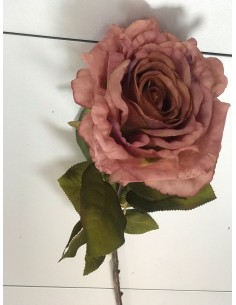 Vara flor rosa 75cm
