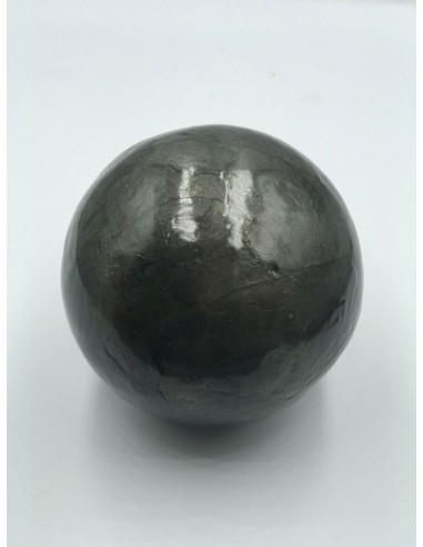 Bola decorativa nacar verde oliva 10cm