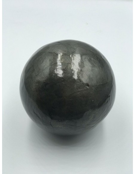 Bola decorativa nacar verde oliva 10cm