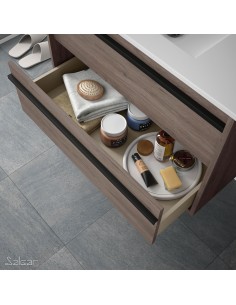 Mueble de Baño Attila Roble Eternity 60 cm 2