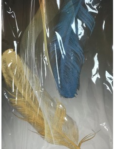 Cuadro plumas 40*50cm 2
