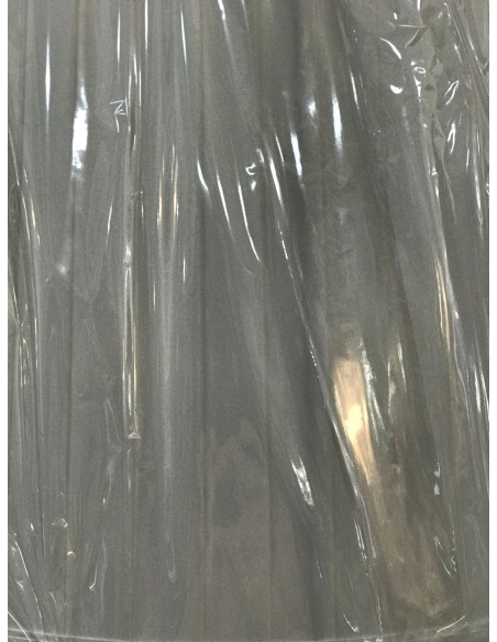 Lampara de pie circulo cristal metal 38*163cm