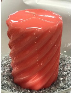 Vela lineas coral 14,5*7