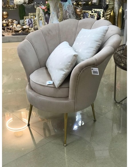 Sillon valentina crema