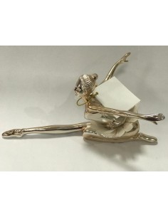 Figura bailarina cromada 21*11