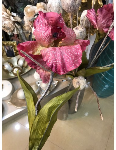 Flor alice fucsia 80cm