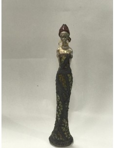 Figura africana silueta 30*6