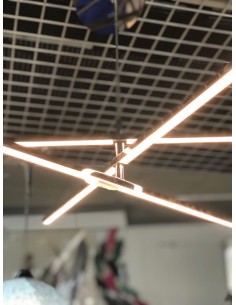 Lampara techo barras led