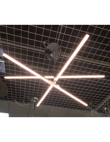 Lampara techo barras led