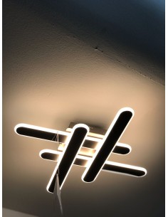 Lampara techo barras led 2