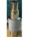 Jarron decorativo ondas plata