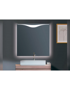 ESPEJO CLIO CON LUZ LED FRONTAL Y PERIMETRAL 2