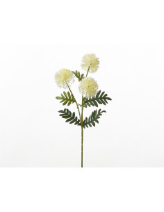VARA DIENTE DE DRAGON 3 FLORES BLANCA 62 CMS