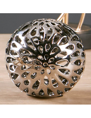 BOLA CERAMICA TROQ. LAGRIMAS PLATA 10D. CMS.