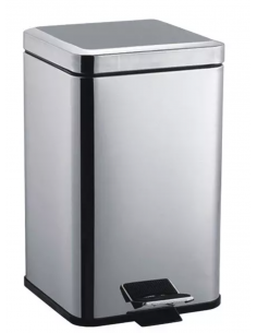 CUBO DE PEDAL 6L INOX 6368