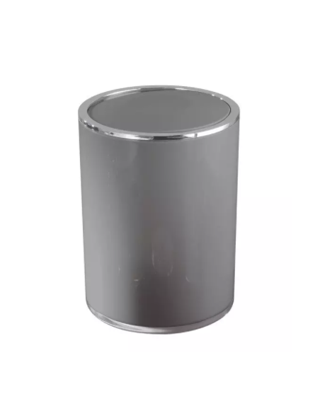 PAPELERA 5L GRIS OSCURO 1168