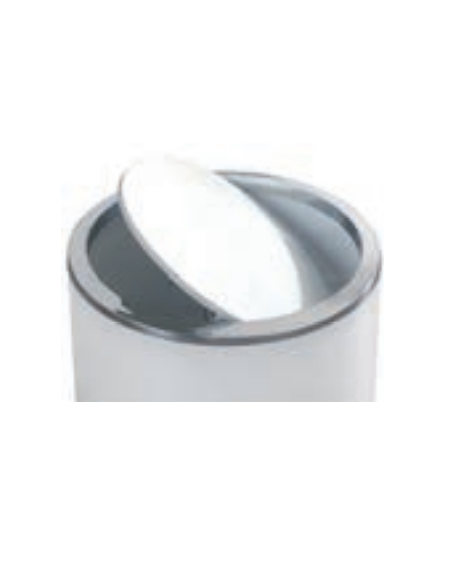 PAPELERA 5L BLANCO 1168