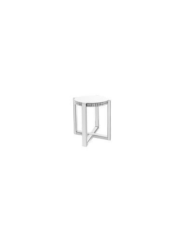 Mesa red 52.3*60.5 aux borde brillantes pie cruzad aux borde brillantes pie cruzad